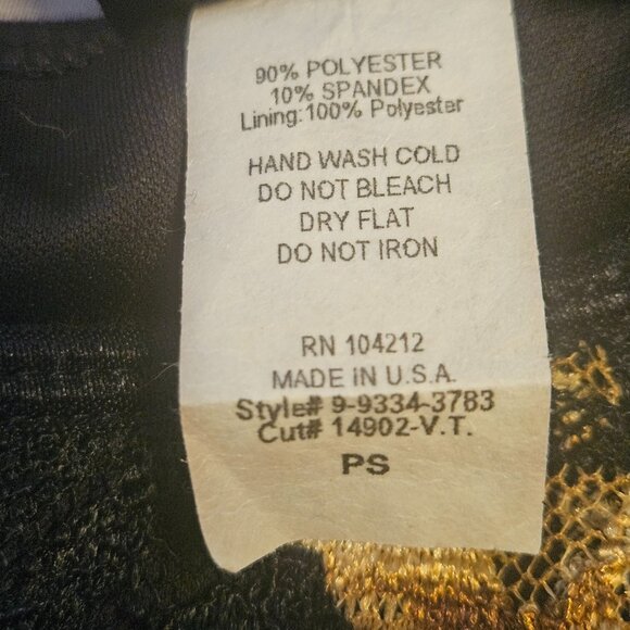 J.T.B. Petite Black, White and Tan Sleeveless Tank Sz PS - Picture 7 of 7